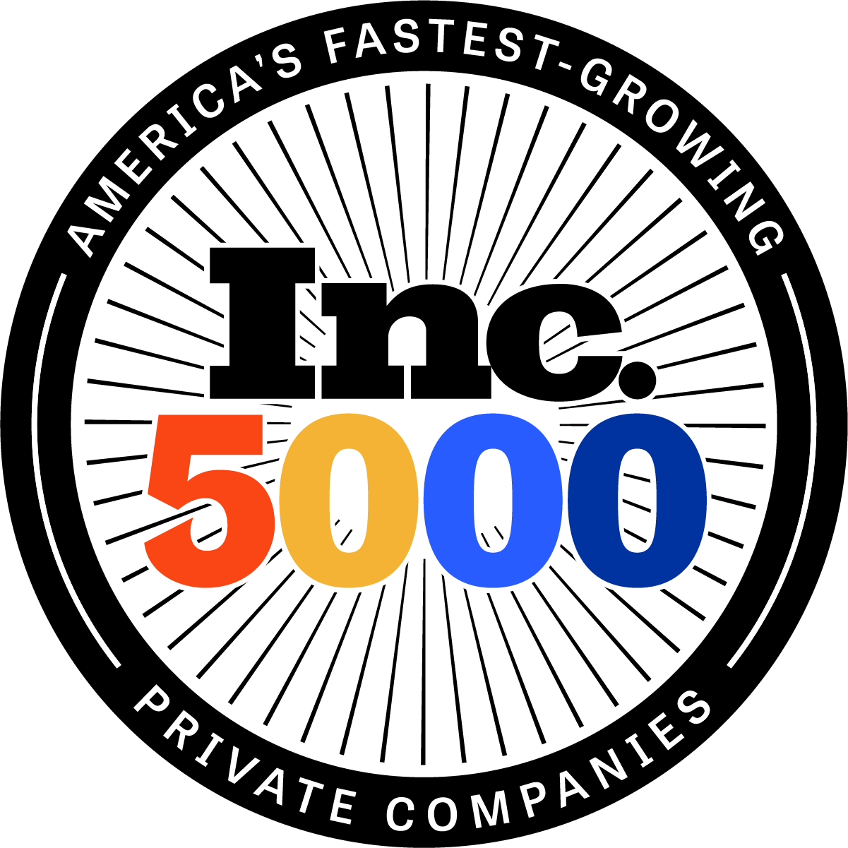 Inc 5000 Fastest Growing Companies Medallion Logo